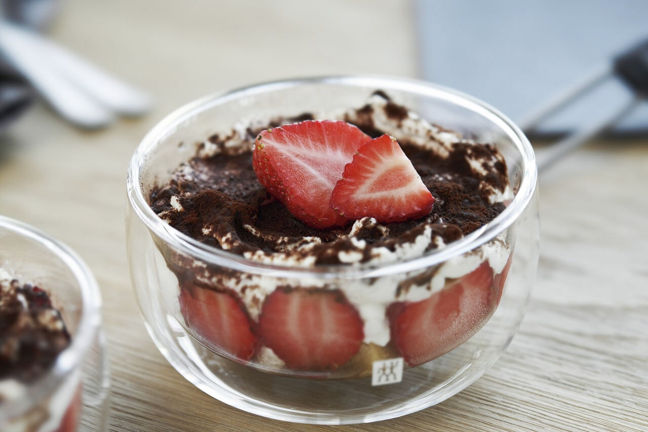 Sorrento Dessertglas s&aelig;t, 2 stk