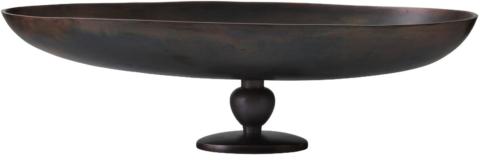 Pavot Collection, Centerpiece - Aluminium, Bronzed