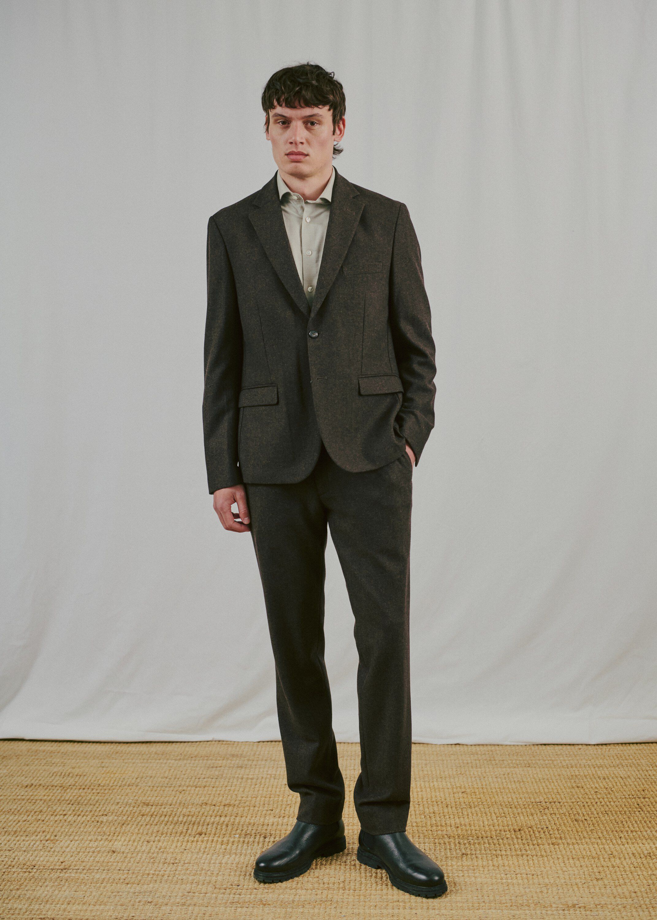 Bs Melliw Classic Fit Suit Pants