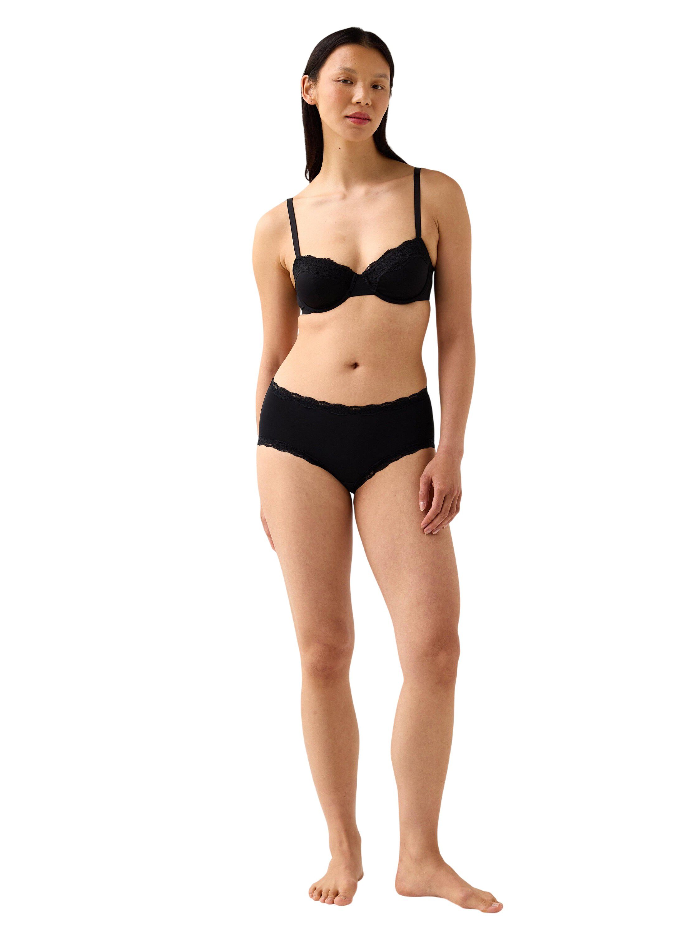 Bekv&auml;m bh med bygel med ovadderade