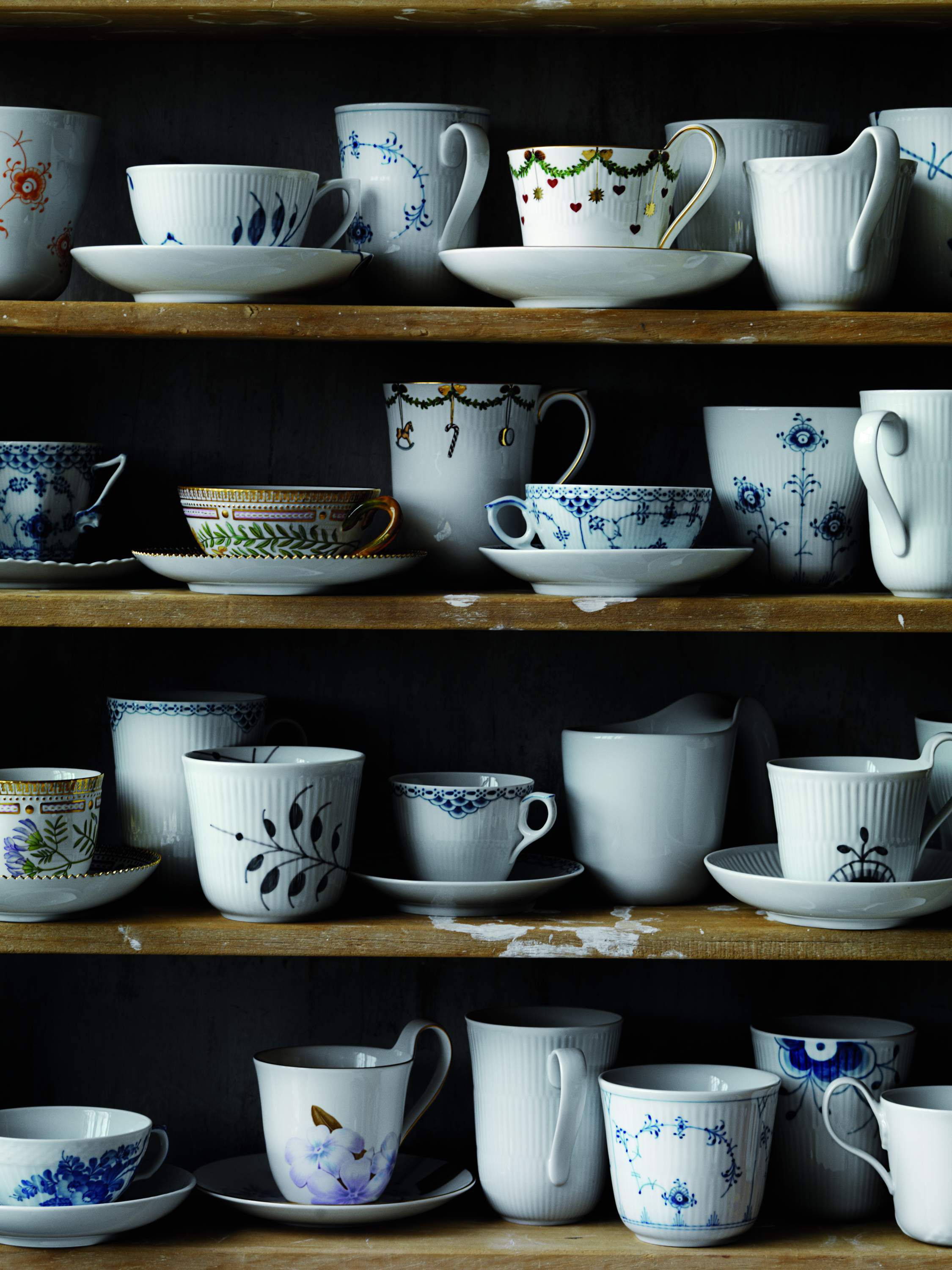 Bl&aring; Mega Riflet 28 cl. kop med underkop