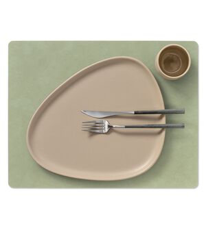 TABLE MAT SQUARE L 35X45CM NUPO olive green