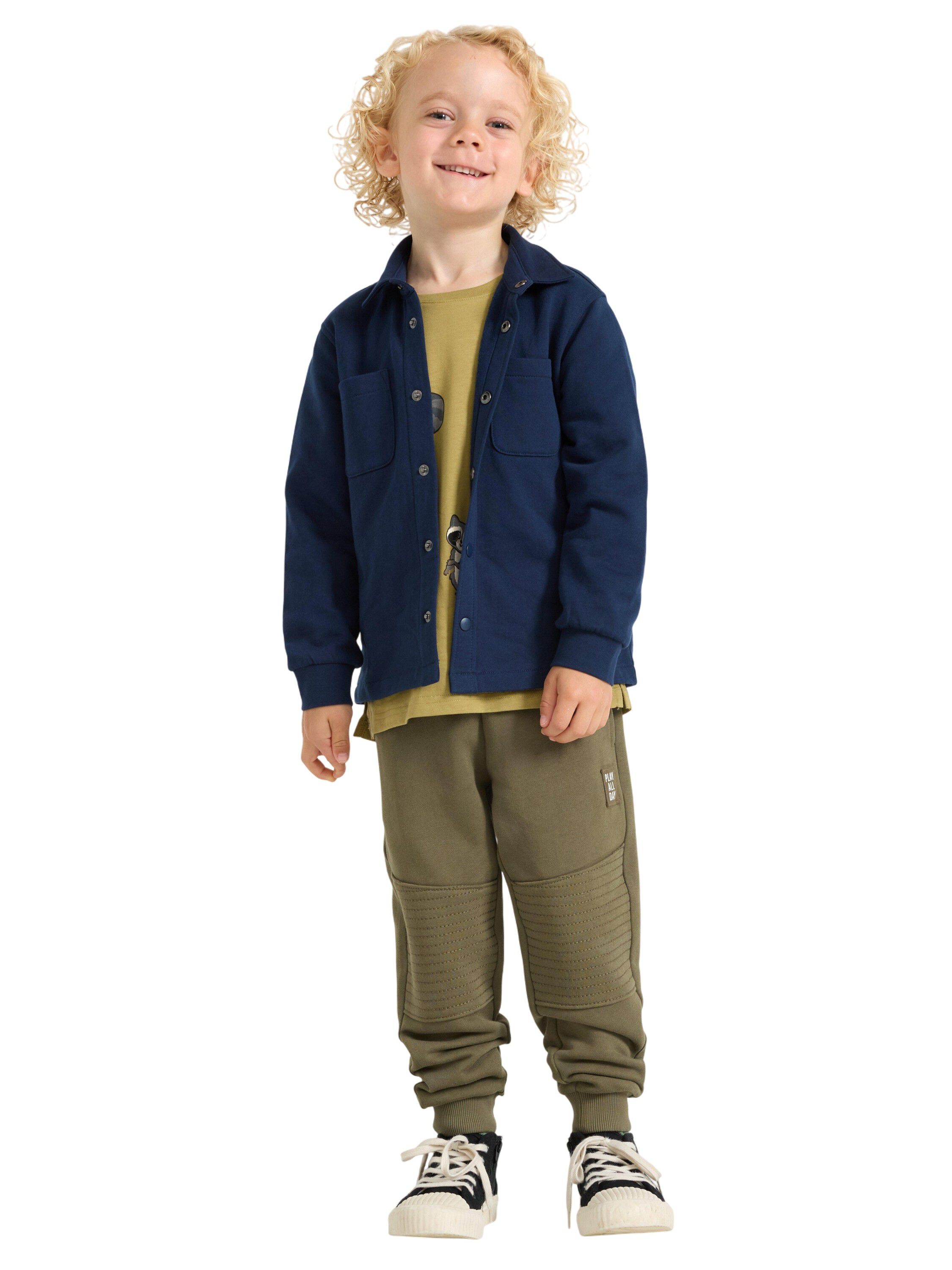 Soft overshirt in cotton jersey ble