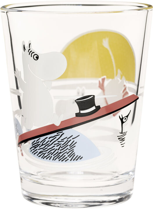 Mumi Drikkeglas 22 cl Aften svømning