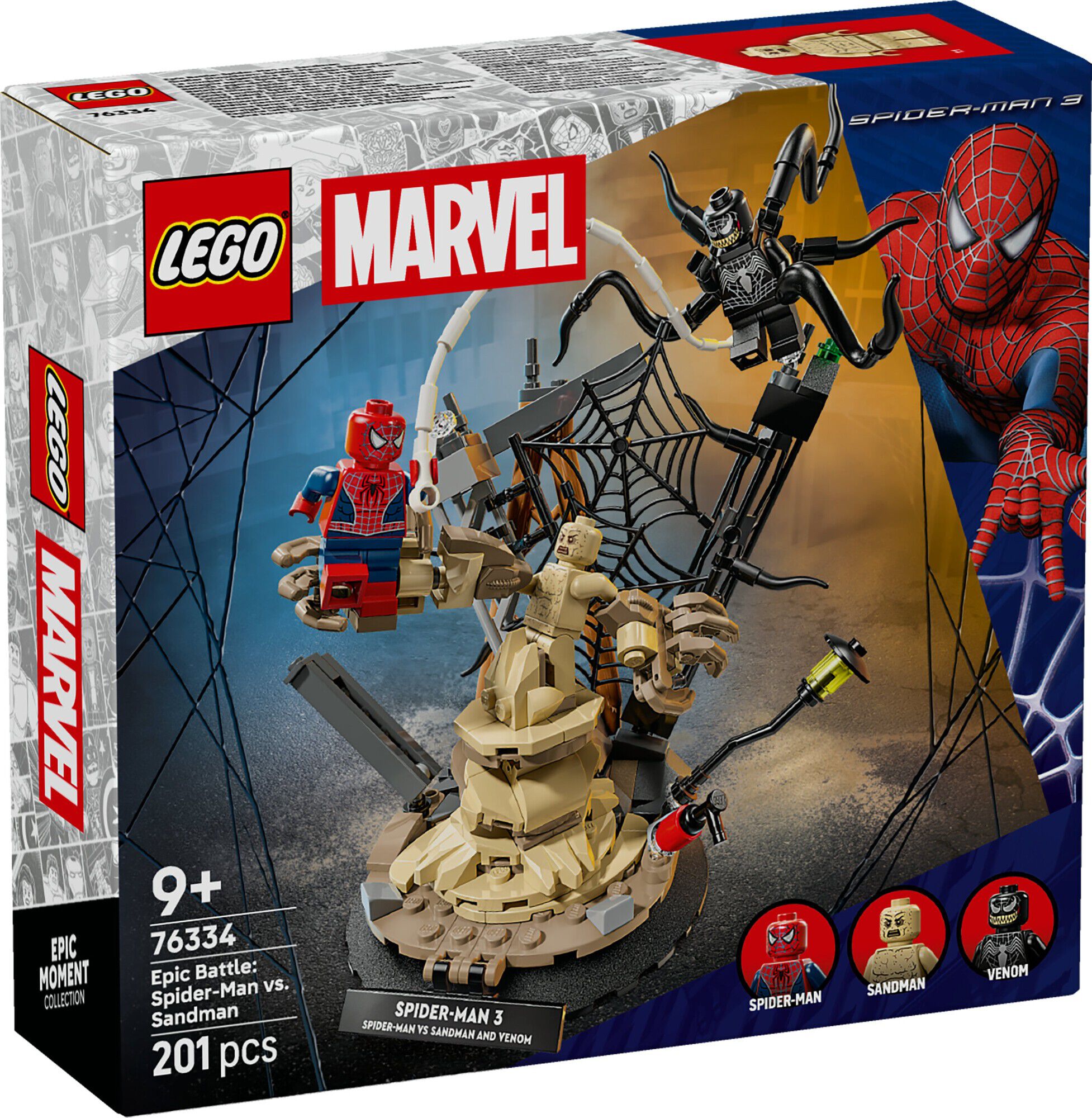 Episk kamp - Spider-Man mod Sandman 76334