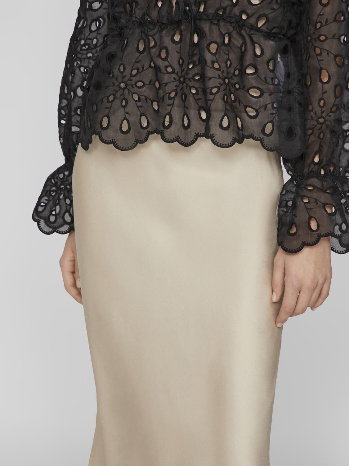 VIELLETTE HW MIDI SKIRT - NOOS