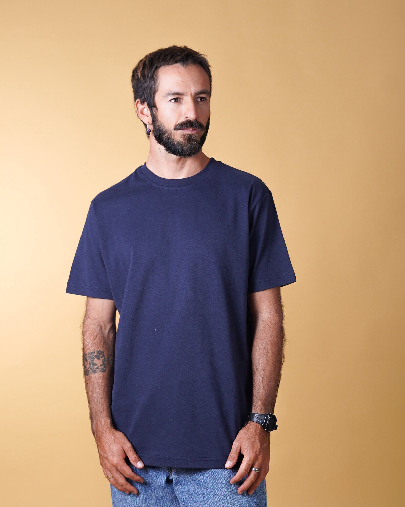 ESSENTIAL MEN'S BRUSHED T-SHIRT