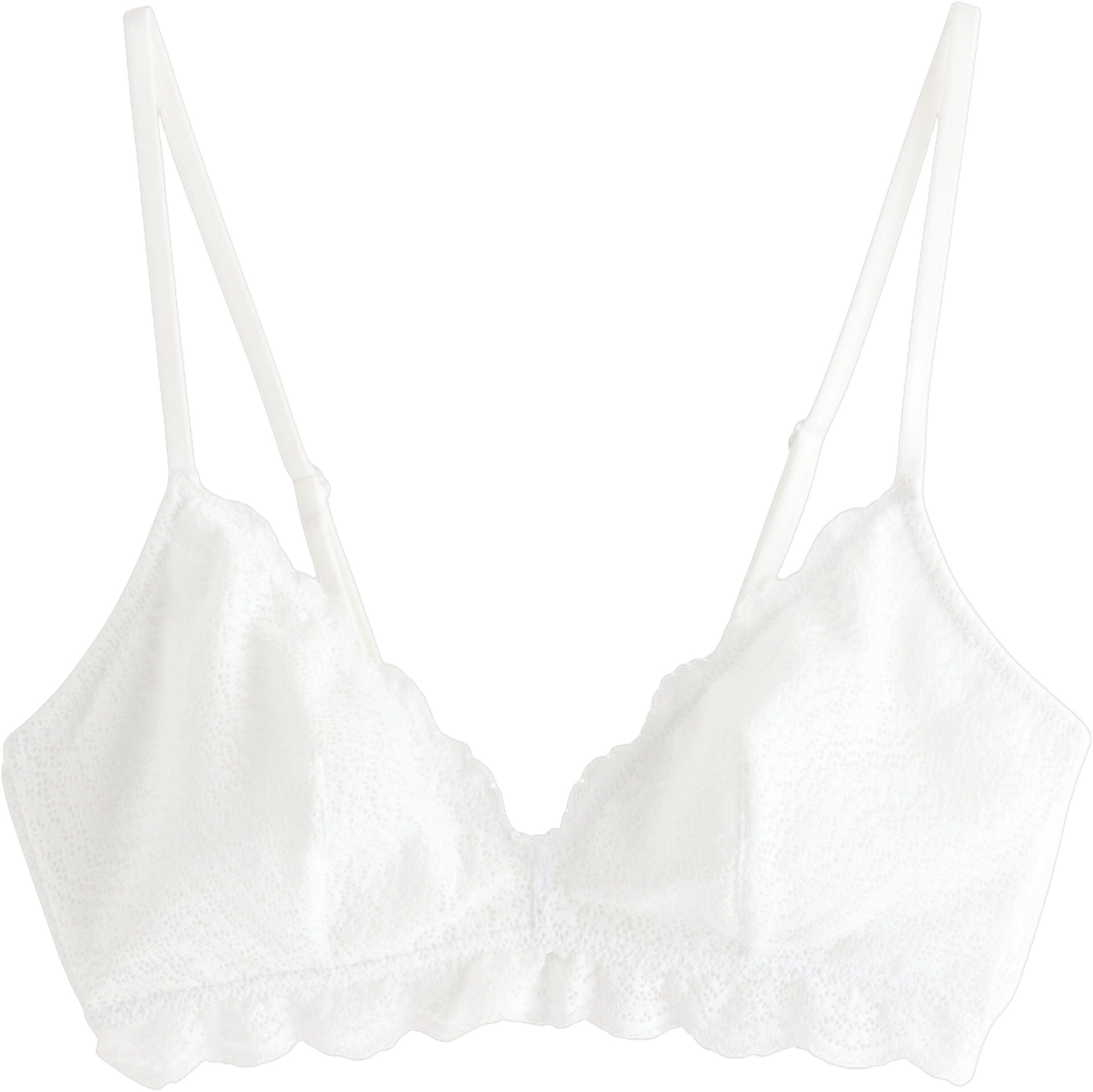 BH i myk blonde med smale skulderst