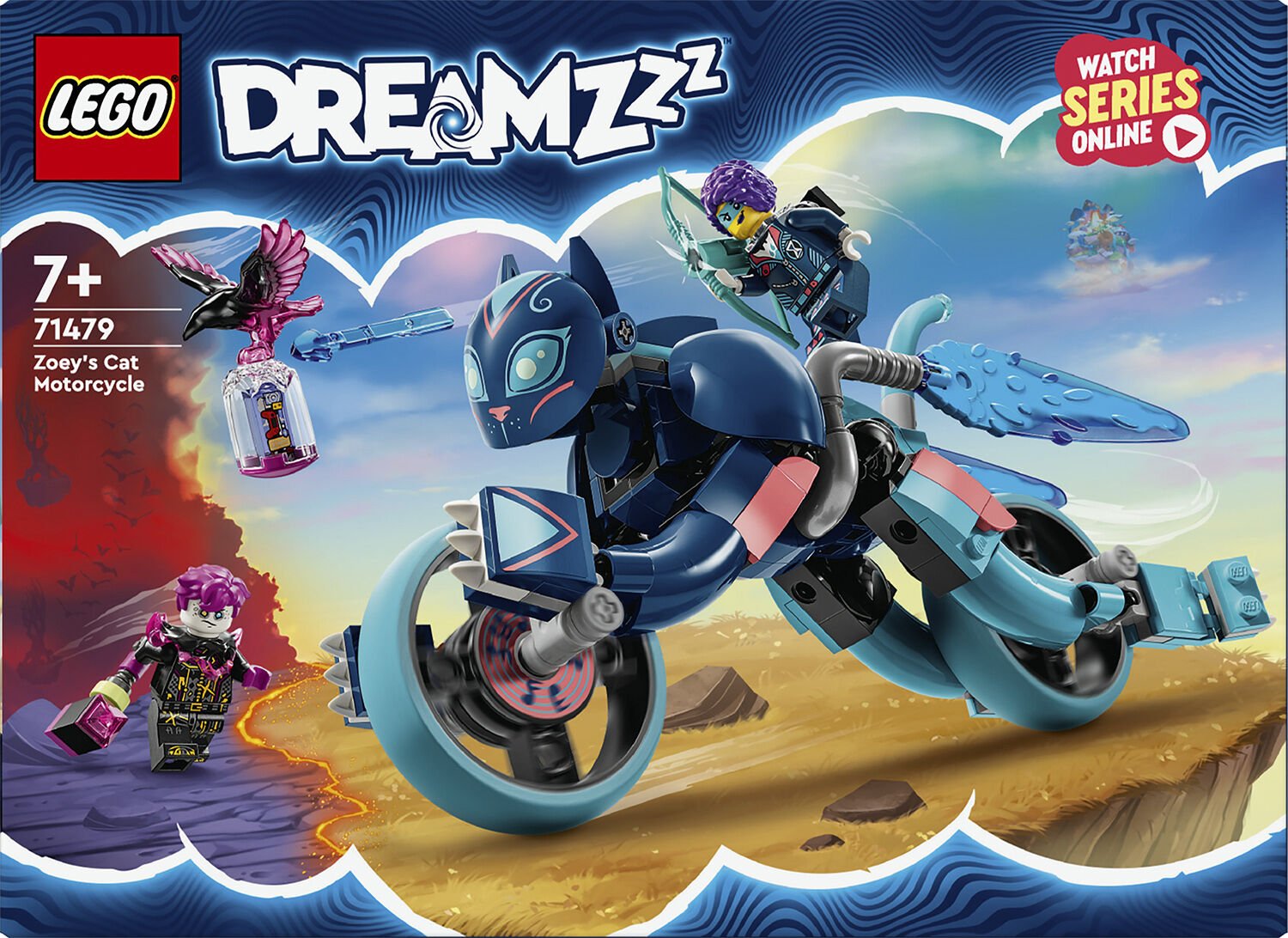 Zoeys kattemotorcykel 71479