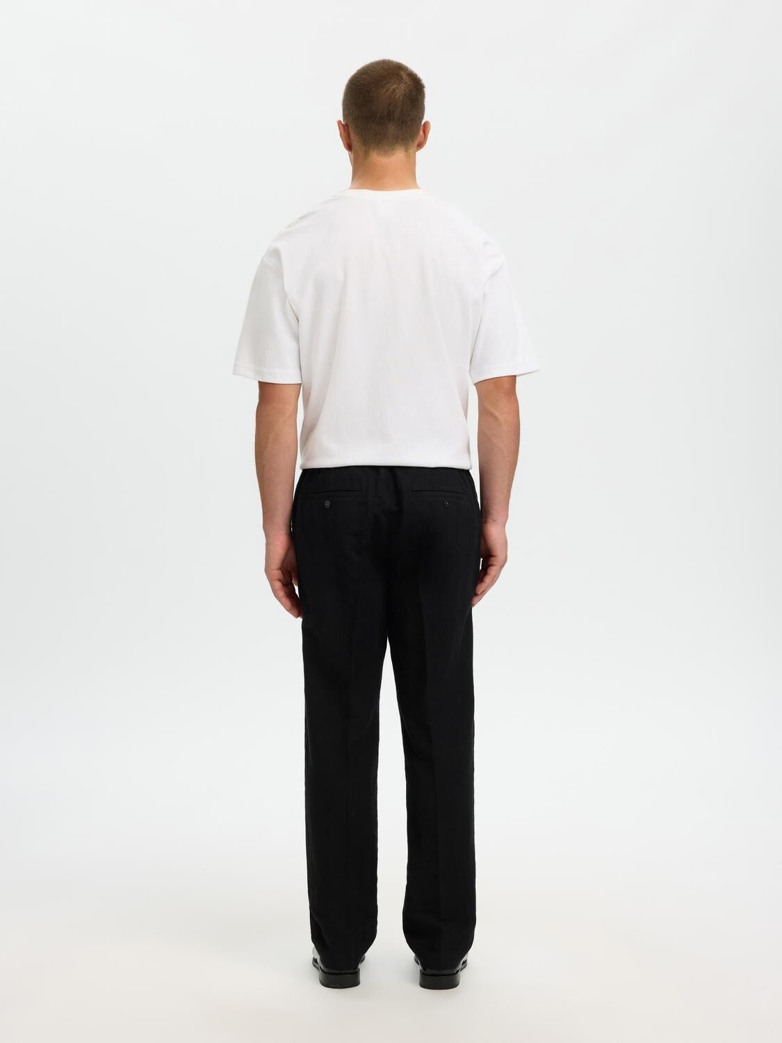 Slh196-Straight Leroy Linen Bld Pnt Noos