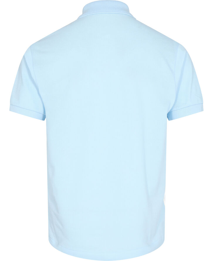 SHORT SLEEVED RIBBED COLLAR SHIRT