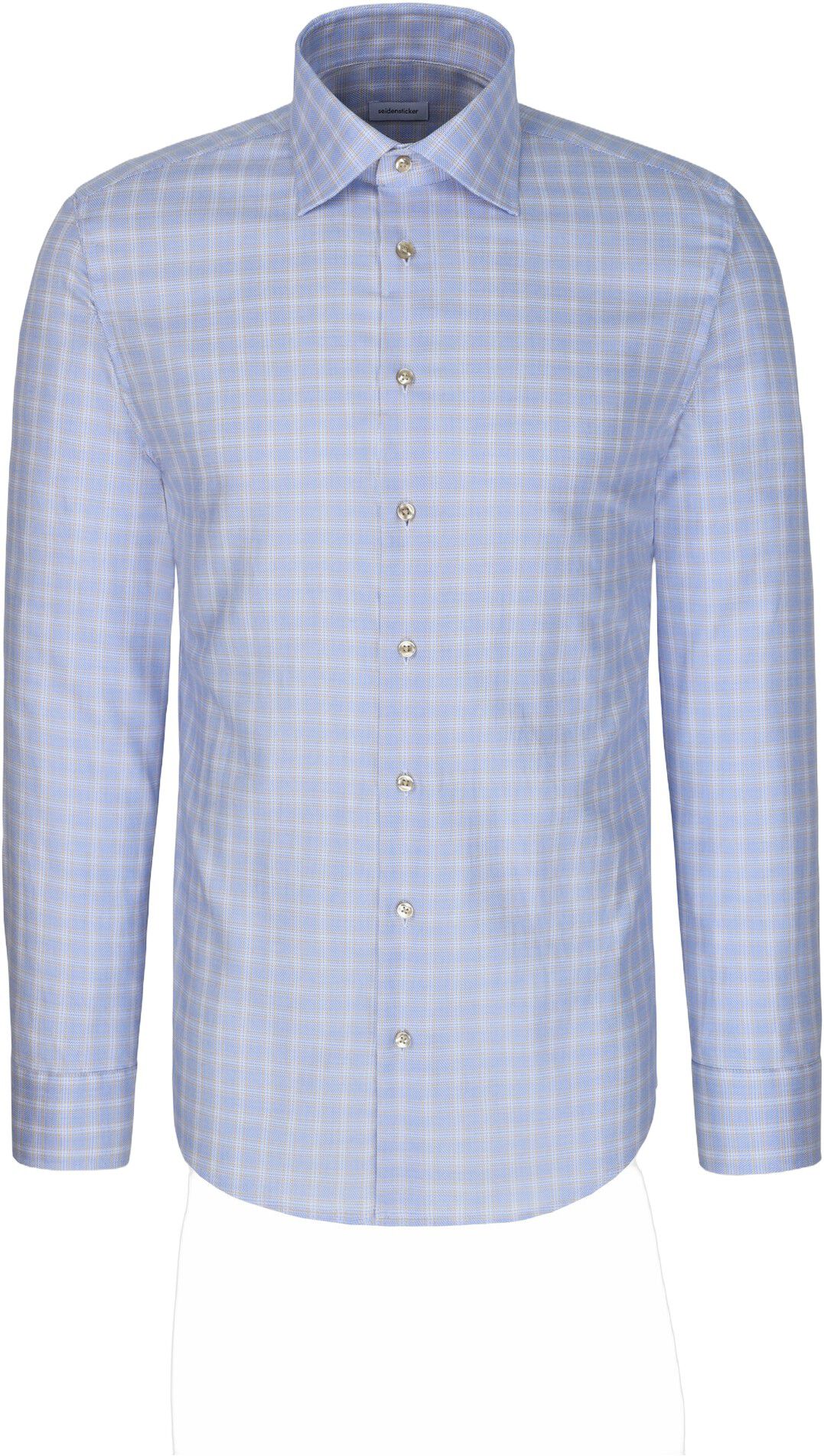 Business shirt Slim 1/1 Kent-Collar Check