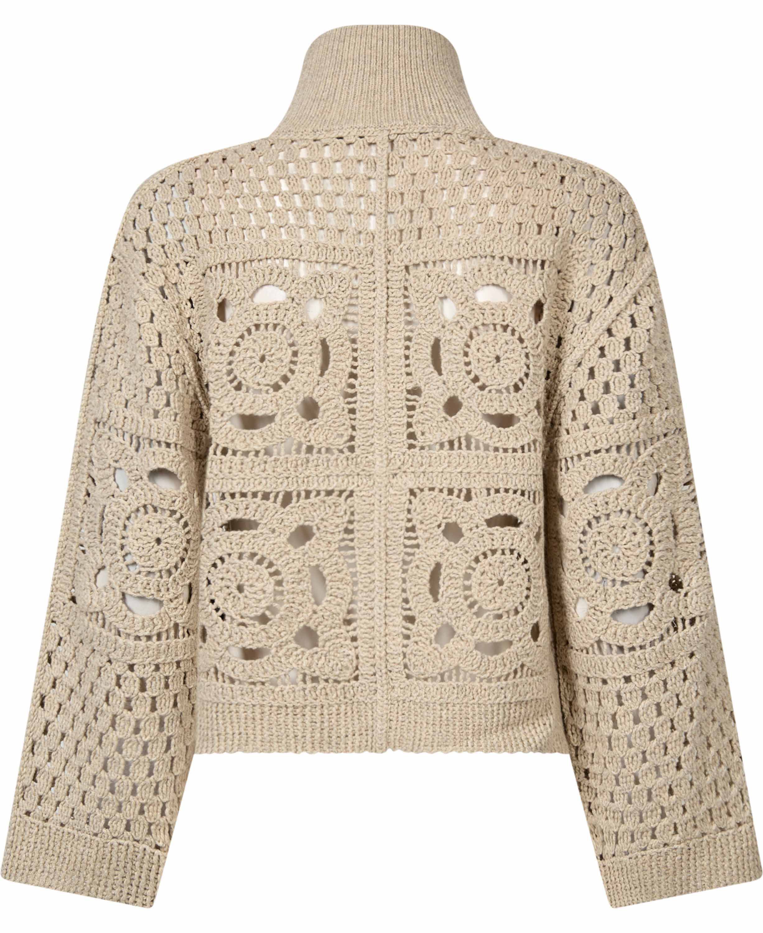 Crosette Knit Cardigan