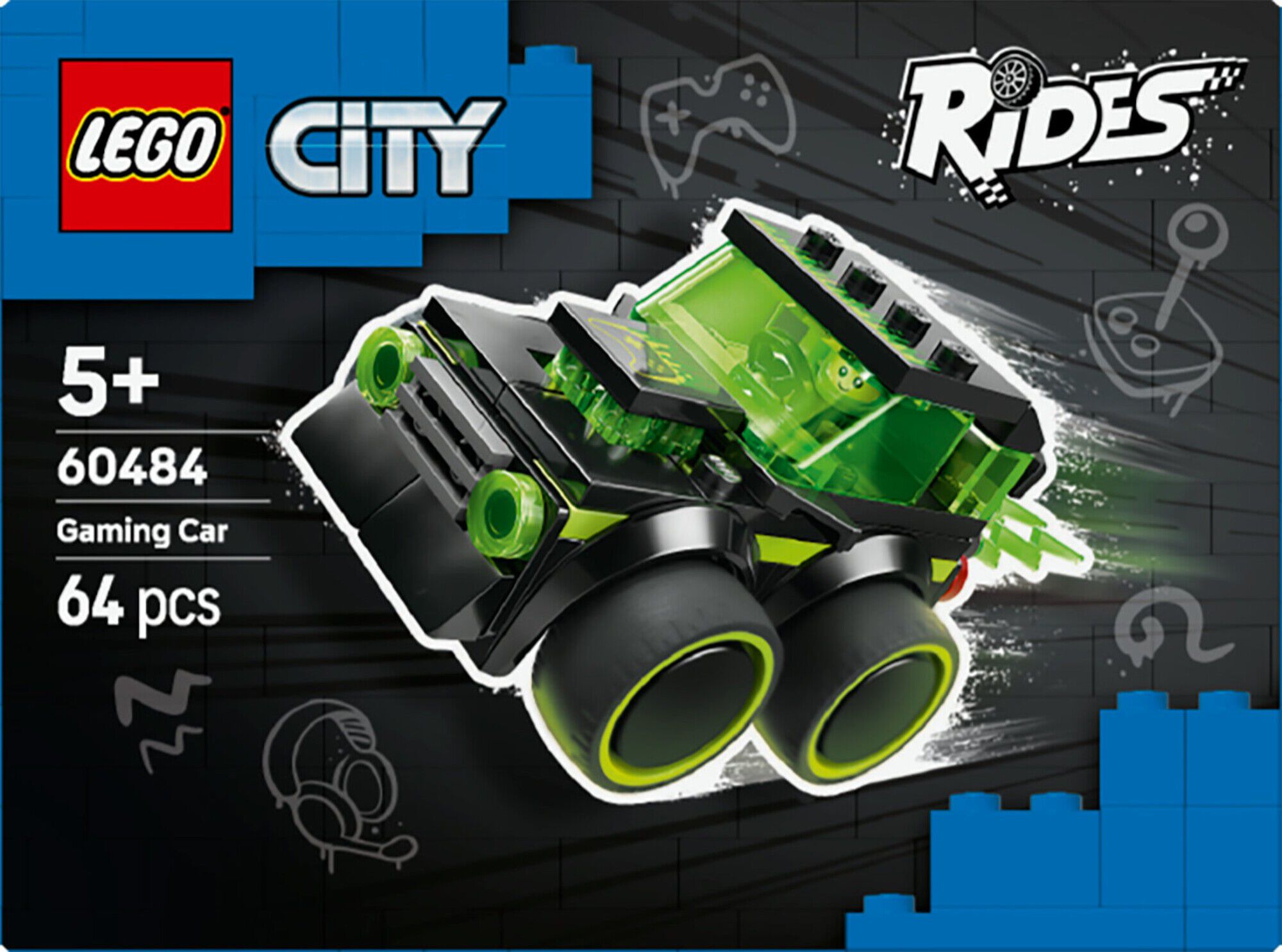 Motorer - Gaming-racerbil 60484