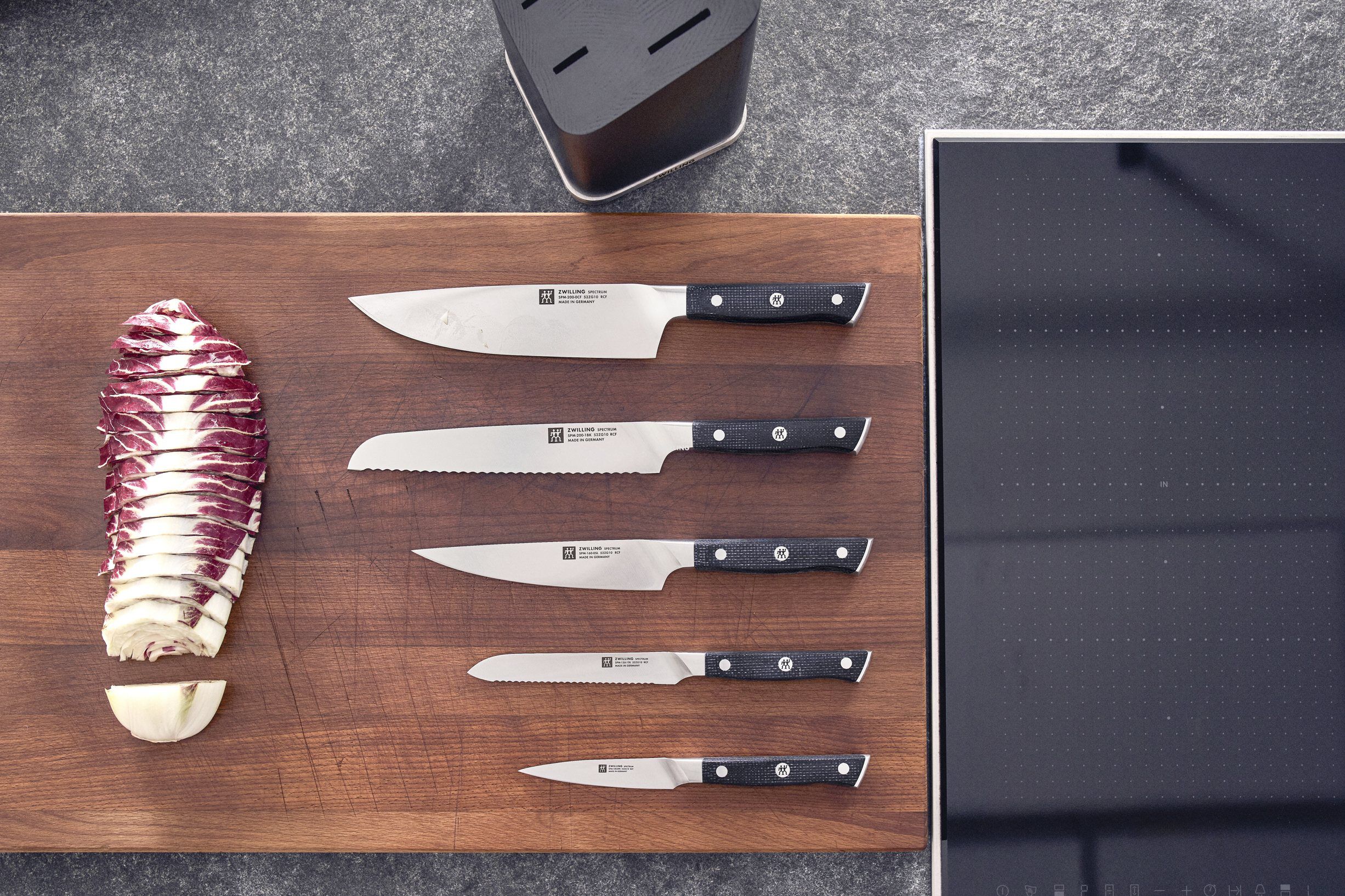 Spectrum Tomatkniv 13 cm, B&oslash;lgsk&aelig;r