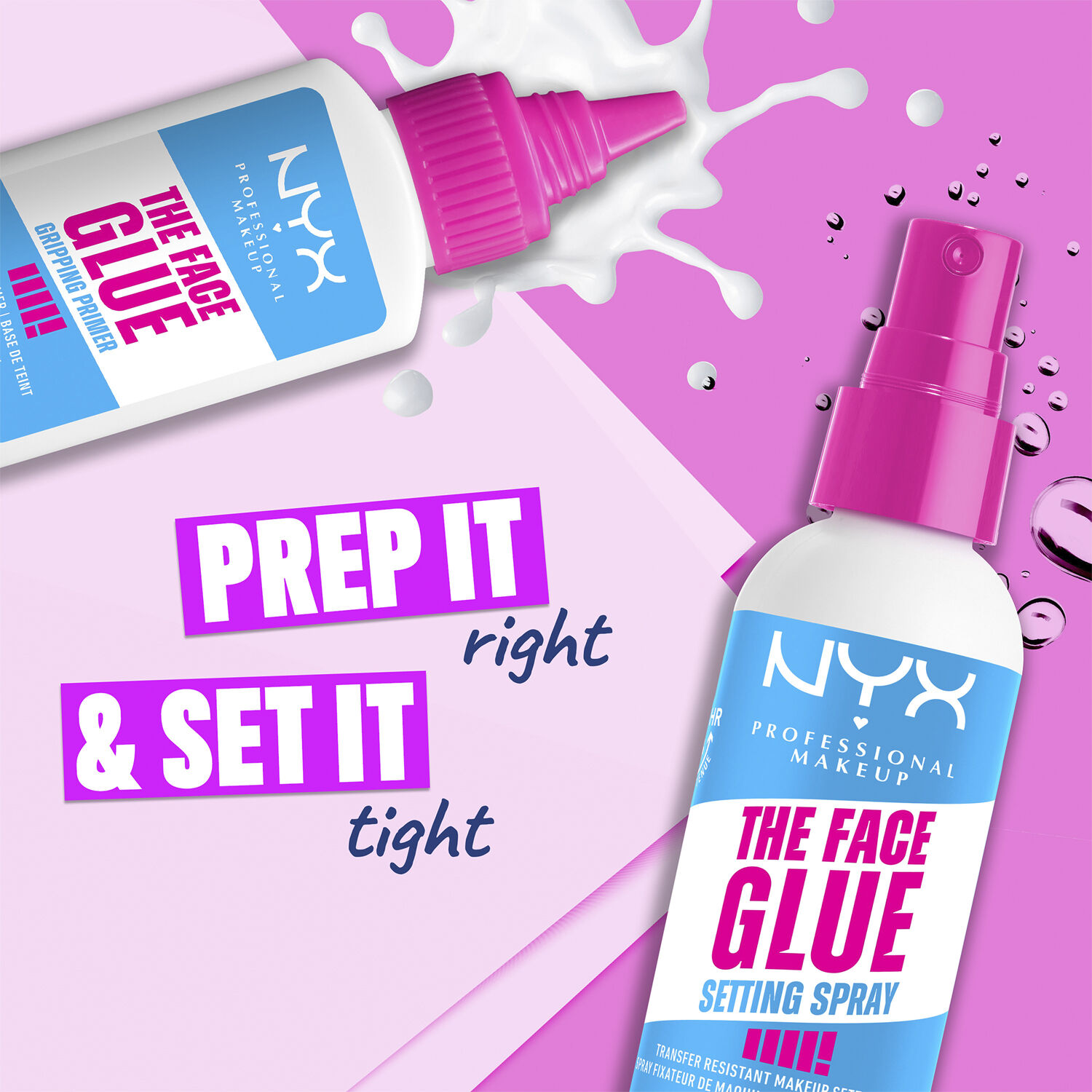 The Face Glue Setting Spray
