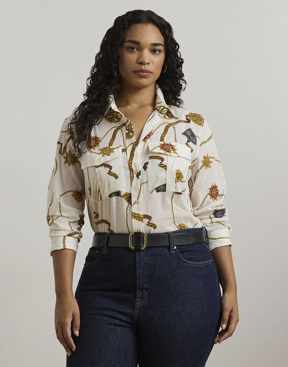 80S COTTON VOILE-SHIRT