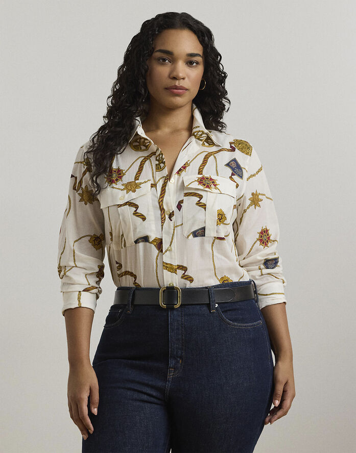 80S COTTON VOILE-SHIRT