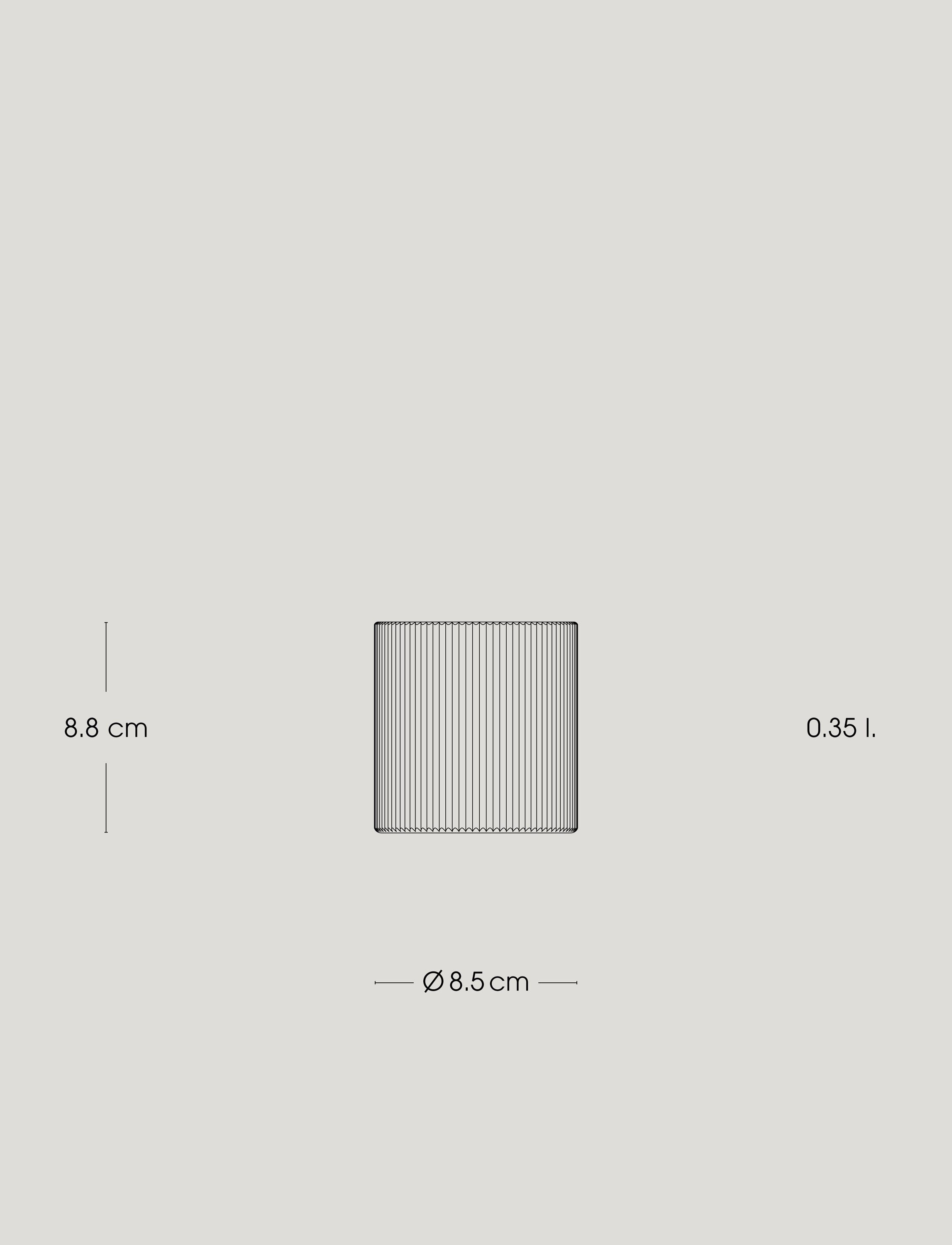 Pilastro Lowball-glass 0.35 l. 4 Stk clear