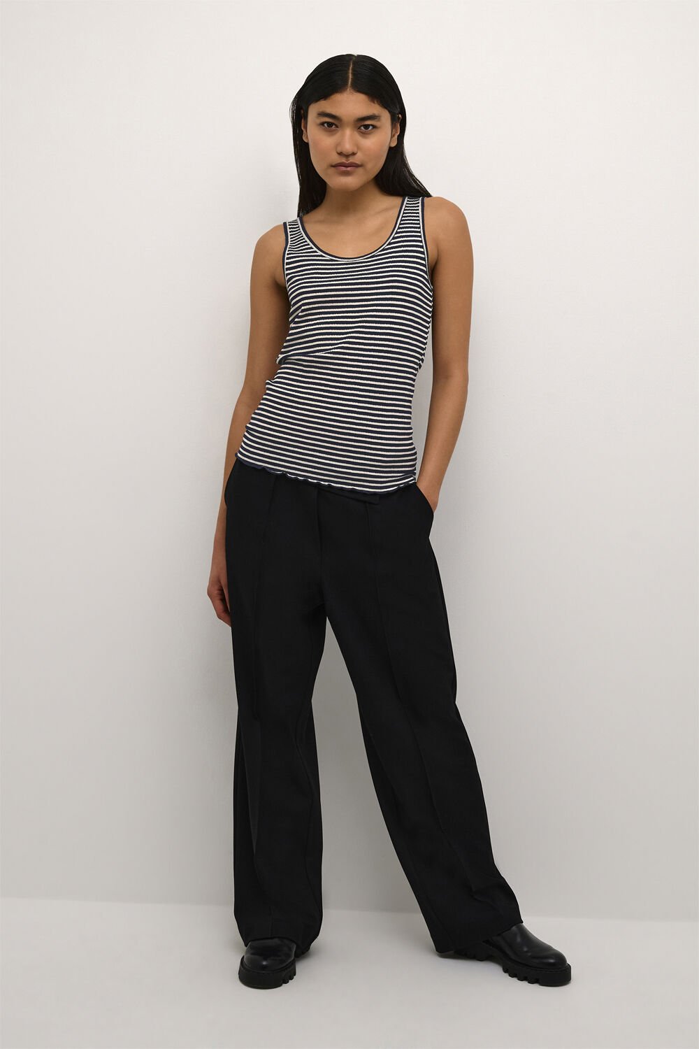 CandaceKB Striped Tank Top