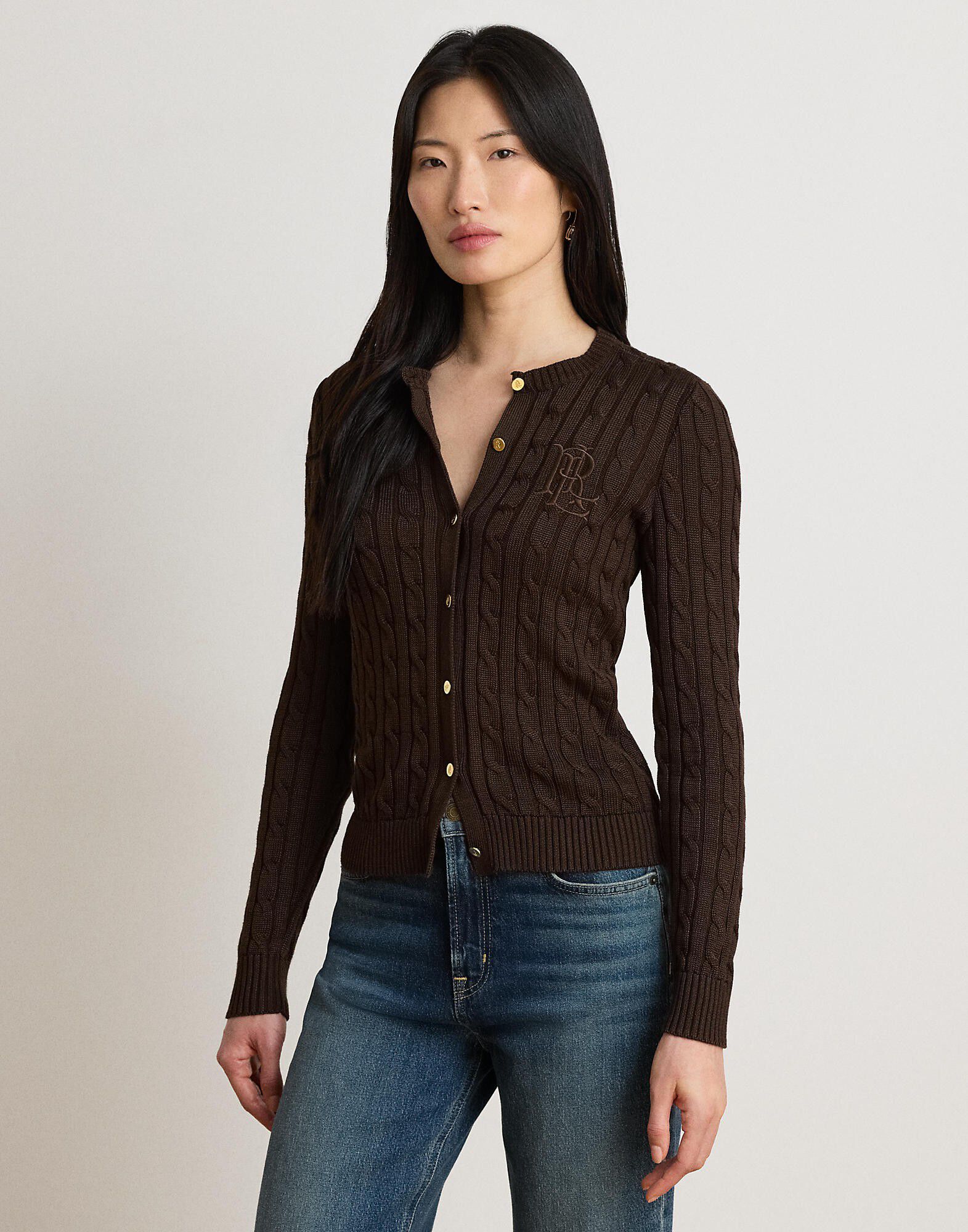 BR RAYON PLTD CTN-SWEATER-CARDIGAN