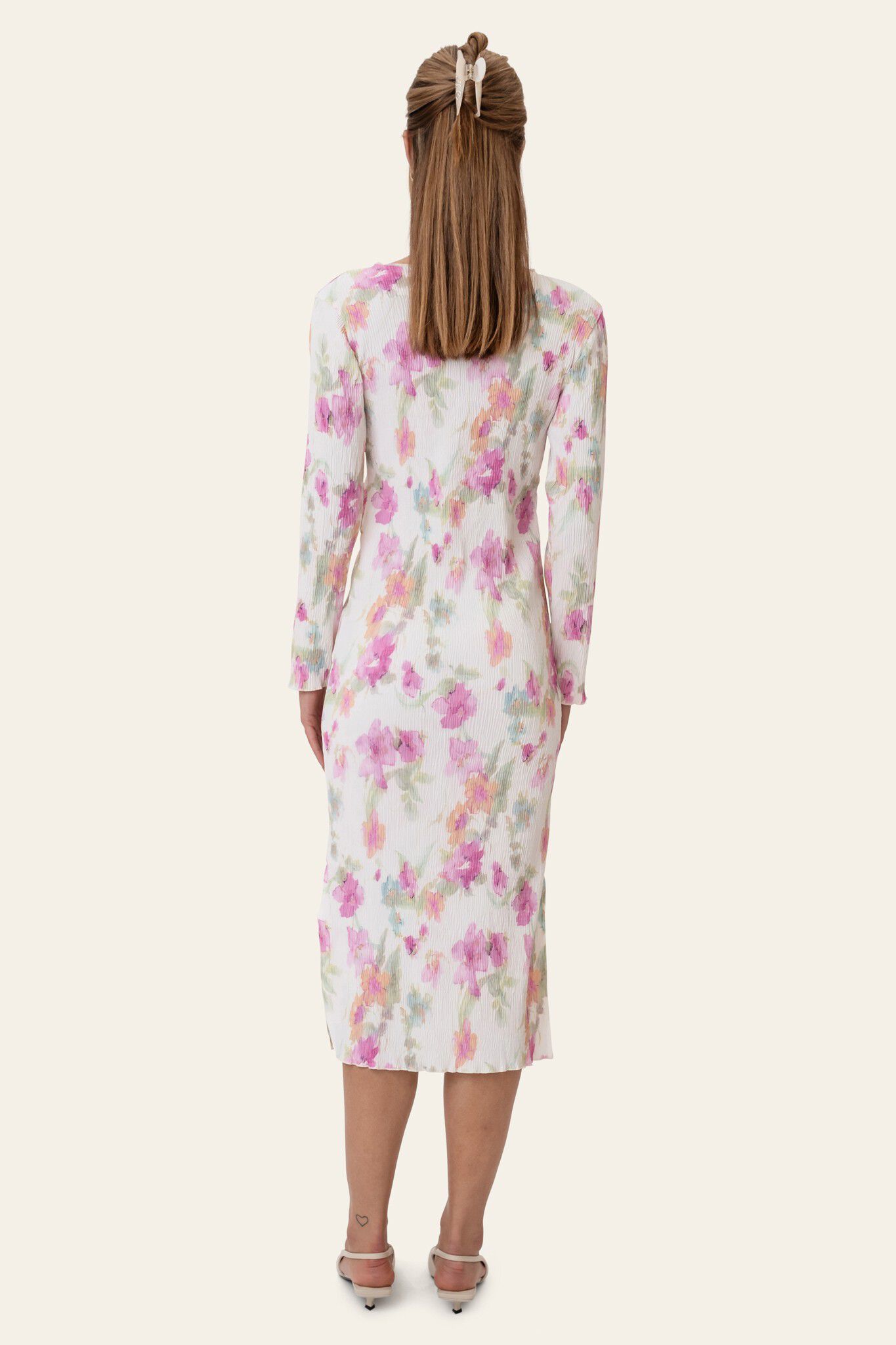 OdaIC Dress - Pink Flower Blush Pri