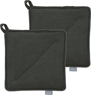 Grytelapper 20x20 2-pak Soft Kitchen Forest green