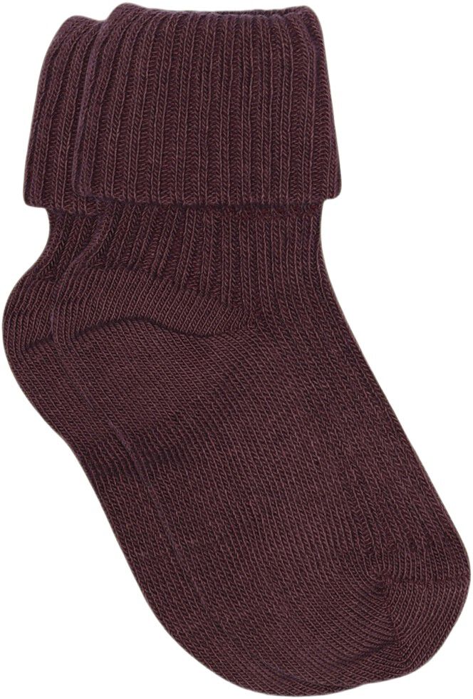 Cotton rib baby socks