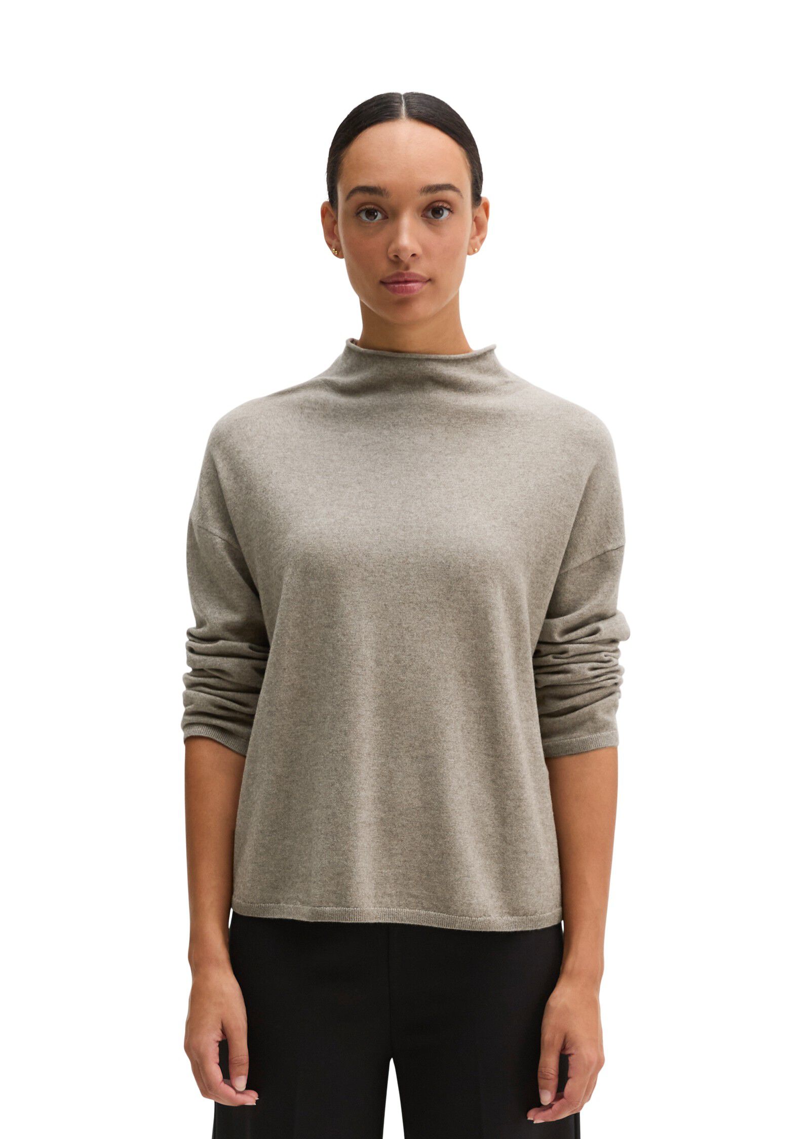 Pullovers, LSL, Stand-Up Collar