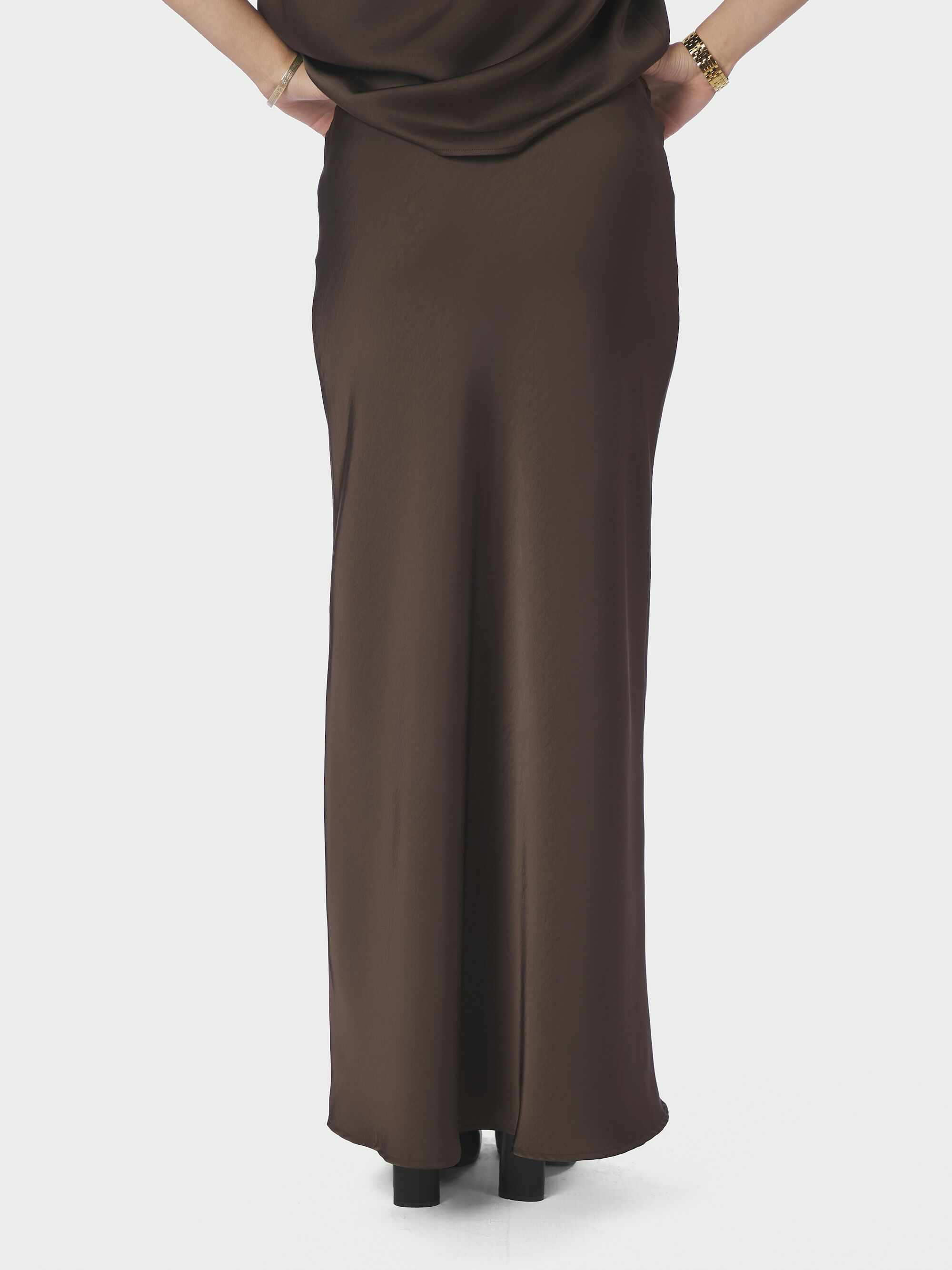 Vicky Heavy Sateen Skirt