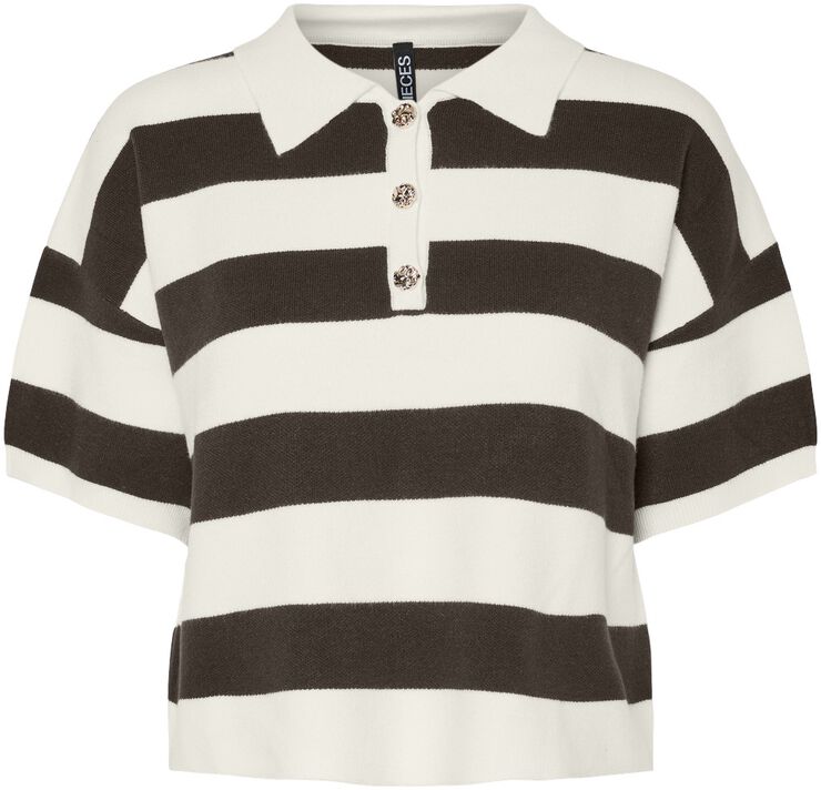 PCJASSY SS SHORT POLO KNIT D2D FSY