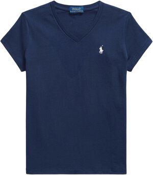 Cotton Jersey Tee V-neck Teens