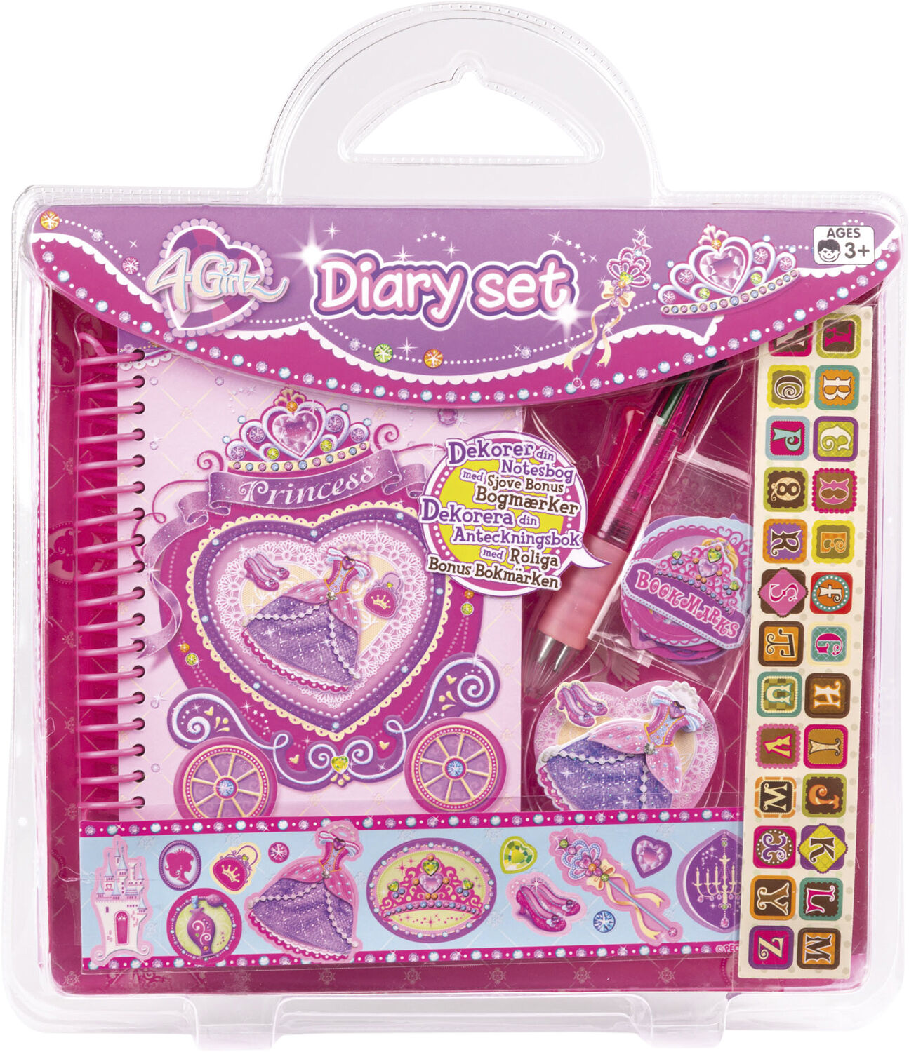 4GIRLZ DEKO NOTESBOG S&AElig;T