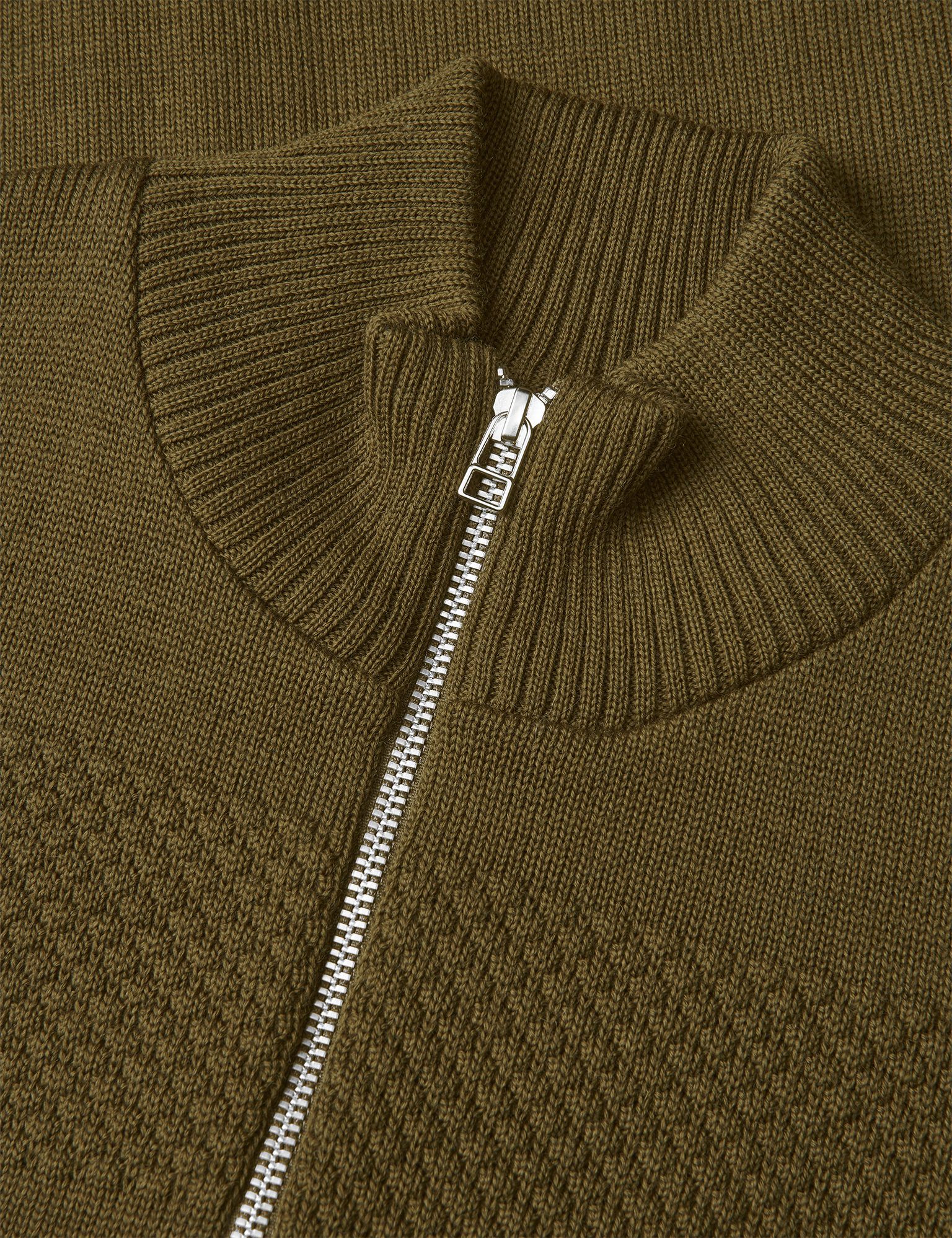 Wool Klemens Zip Knit FAV