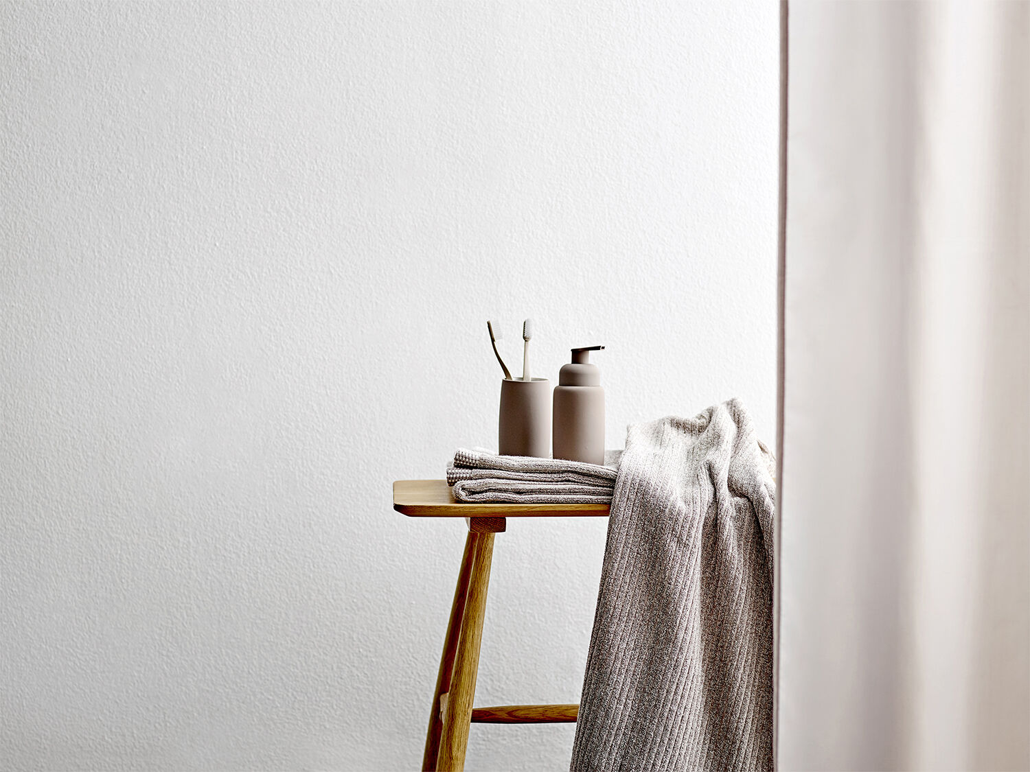 Dusjforheng 180x220 Comfort Beige