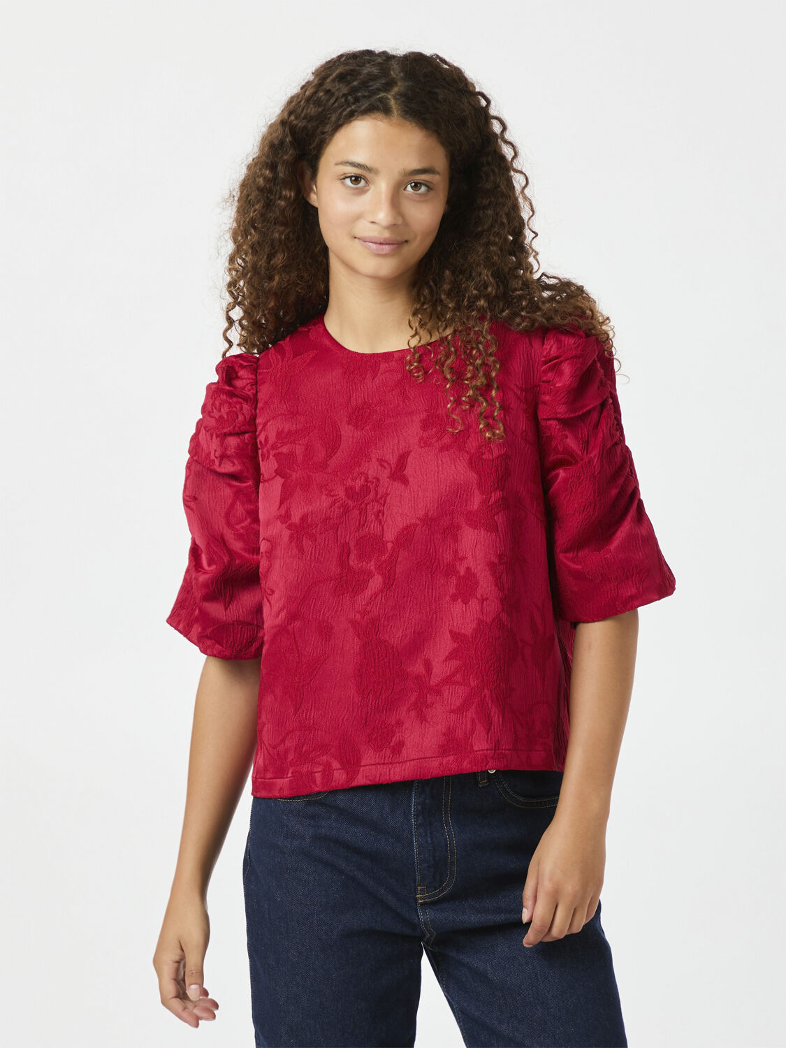 Joba jacquard blouse