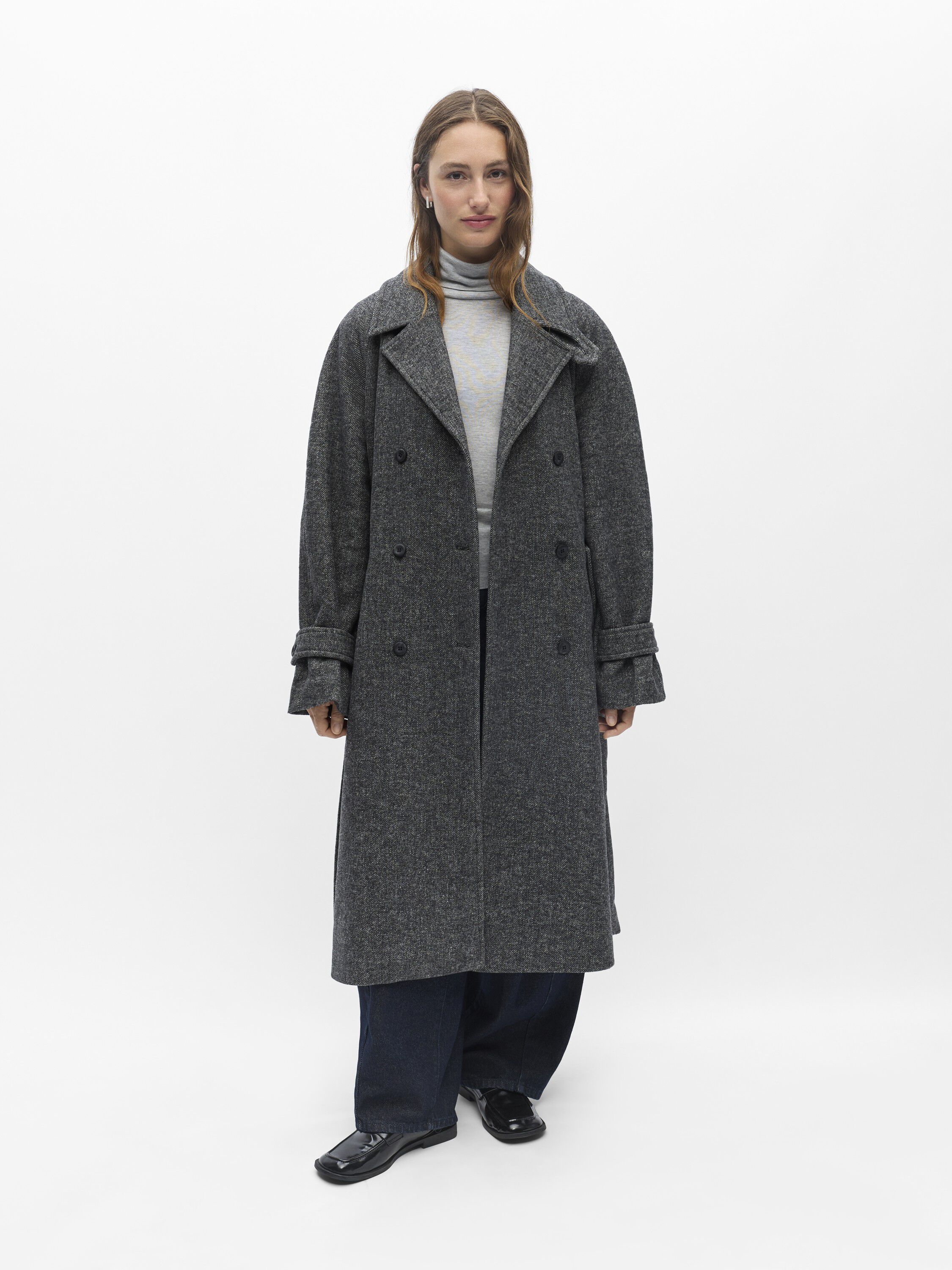 Objriki L/S Re Long Coat Div