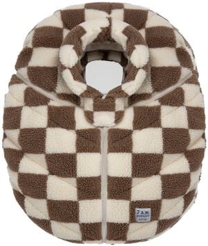 Car Seat Cocoon - Checker Berber