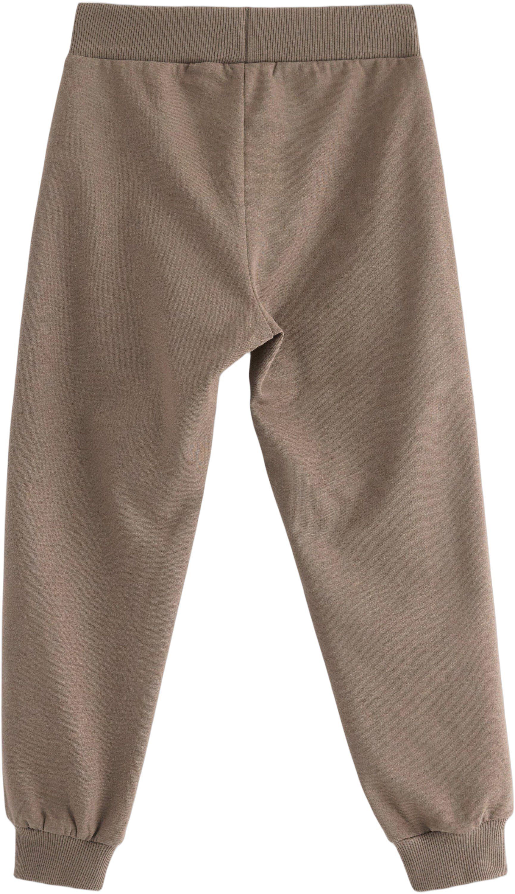 Bekv&auml;ma mjukisbyxor i bomullstrik�