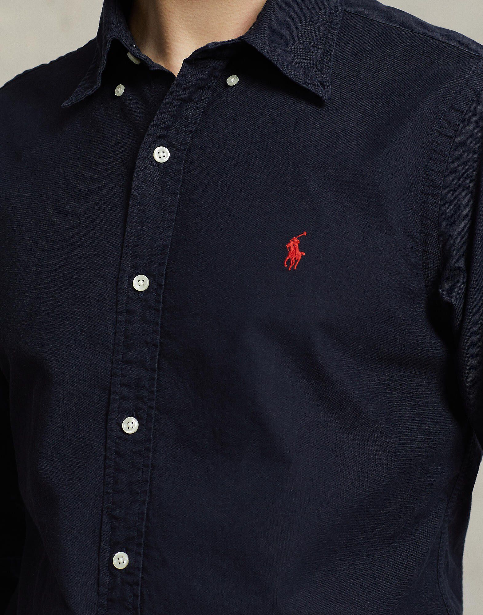 Custom Fit Garment-Dyed Oxford Shirt