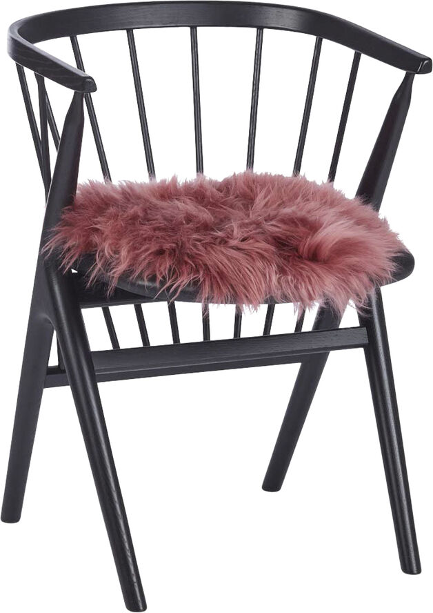 New Zealand Sheepskin, Seat Cover, Long-Wool, Round 38cm