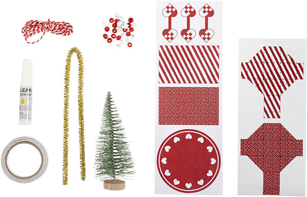 Mini DIY Kit Nissens Dør, Juletræ