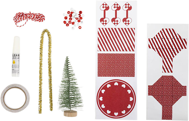 Mini DIY Kit Nissens Dør, Juletræ