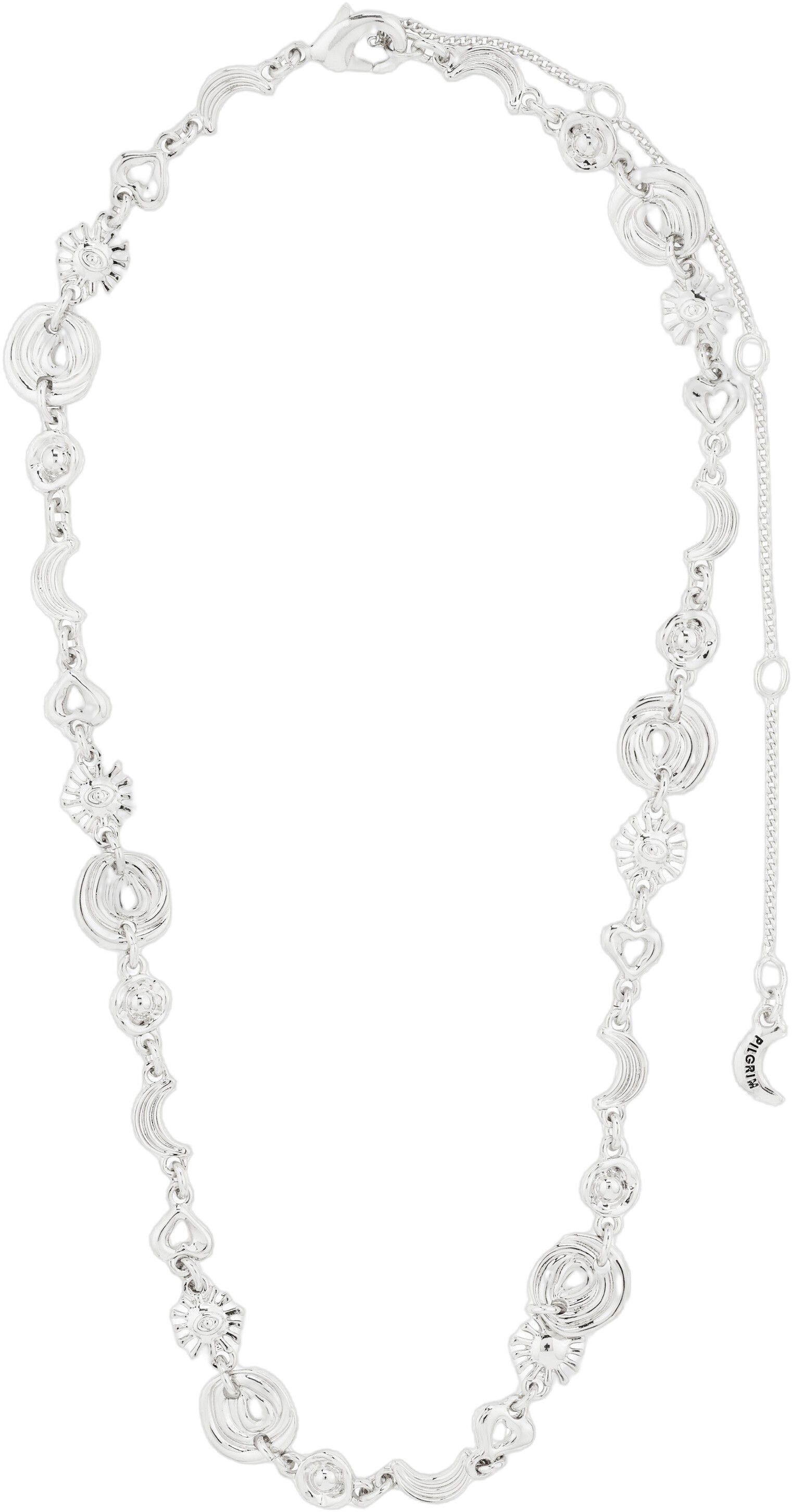 MISHA necklace silver-plated
