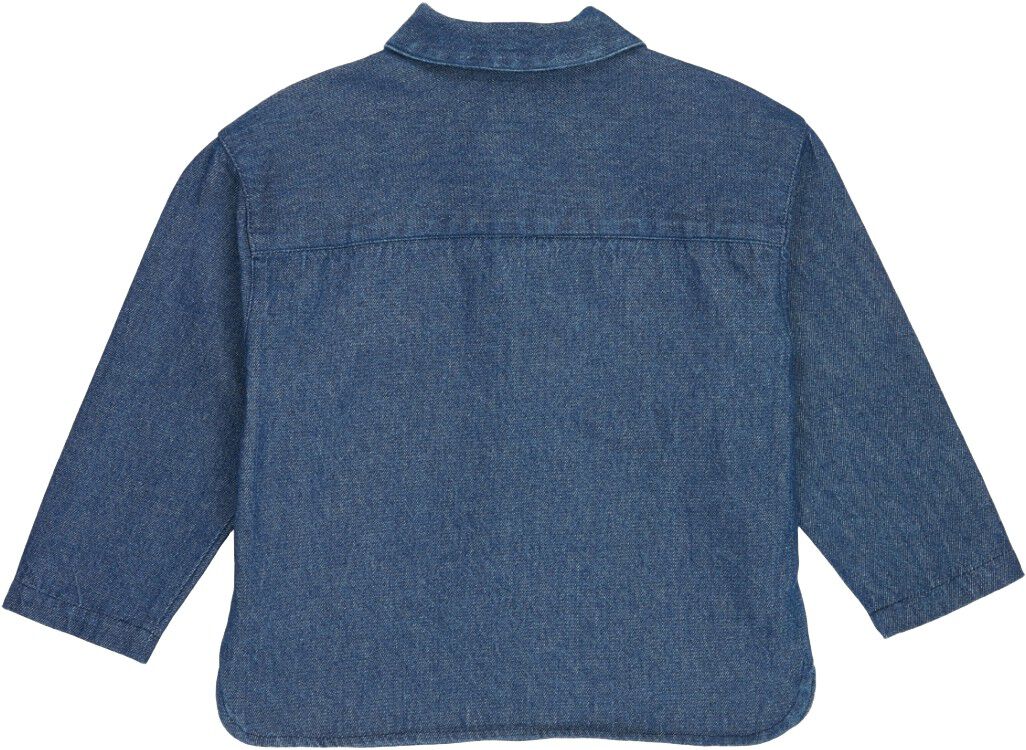 Denim L/S-skjorte