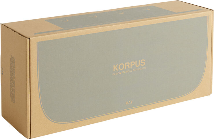 Korpus Shelf-Medium 4 hooks-Sea pow