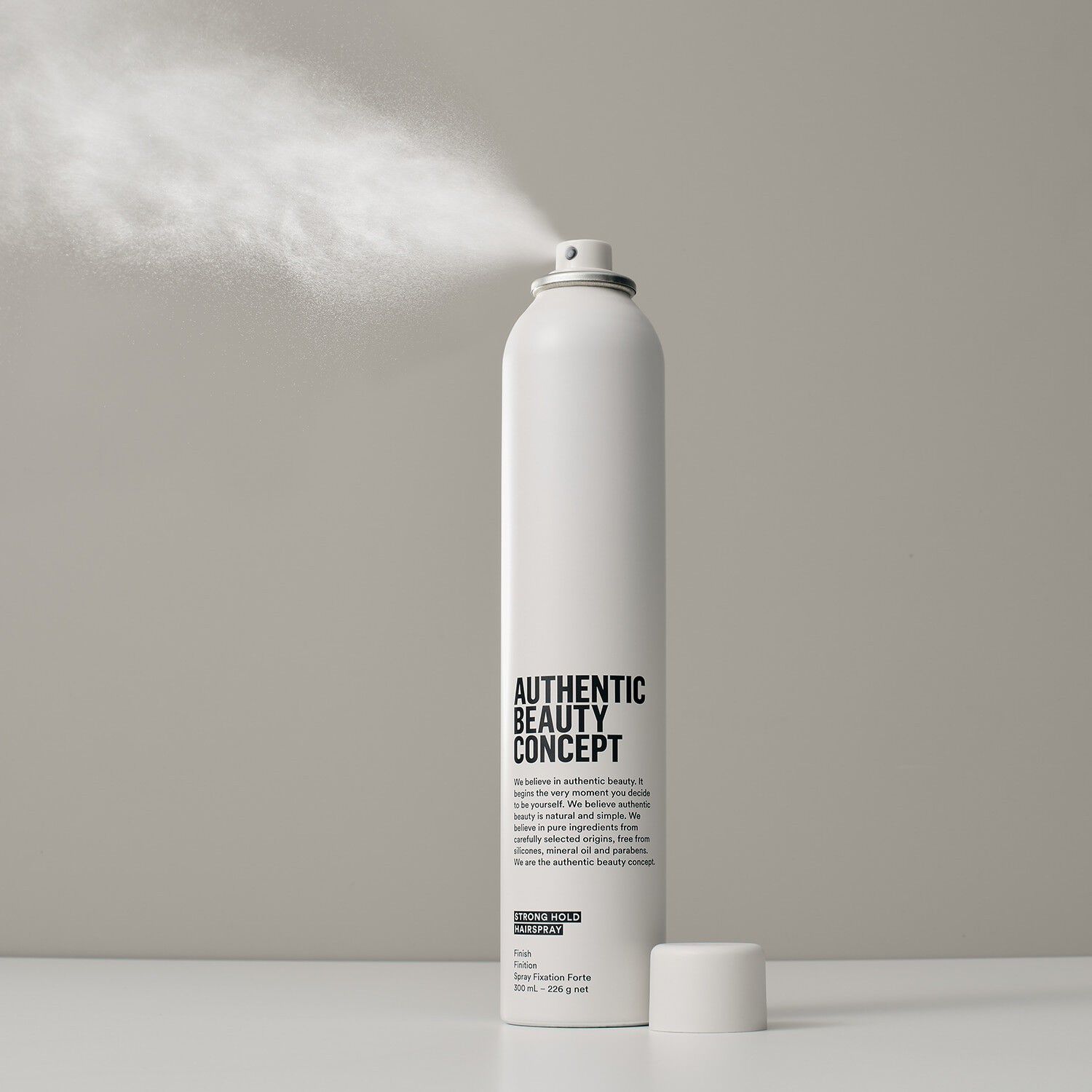 Strong Hold Hairspray - Hurtigt&oslash;rrende, langtidsholdbar ultrafin h&aring;rsp