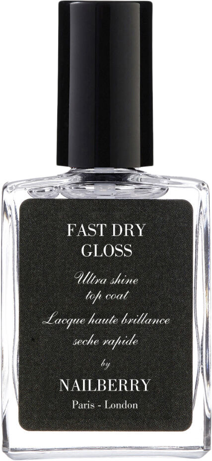 NAILBERRY Fast Dry Gloss Top Coat 15 ml