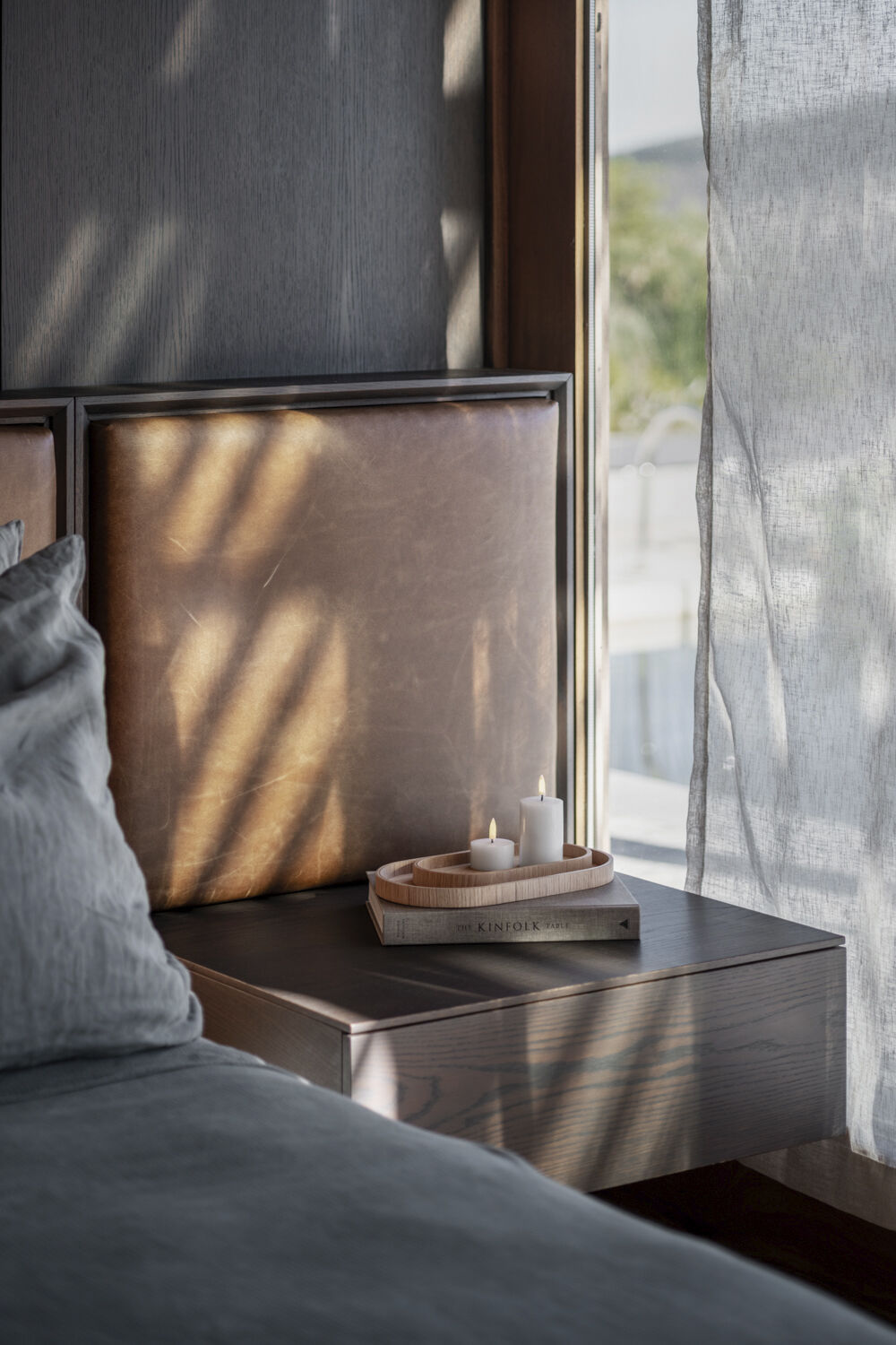 Wood Tray, Medium, Oak, 16,5x30x2 cm