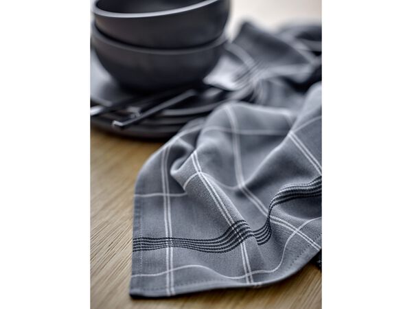 Kjøkkenhåndkle 50x70 Minimal Stone Grey